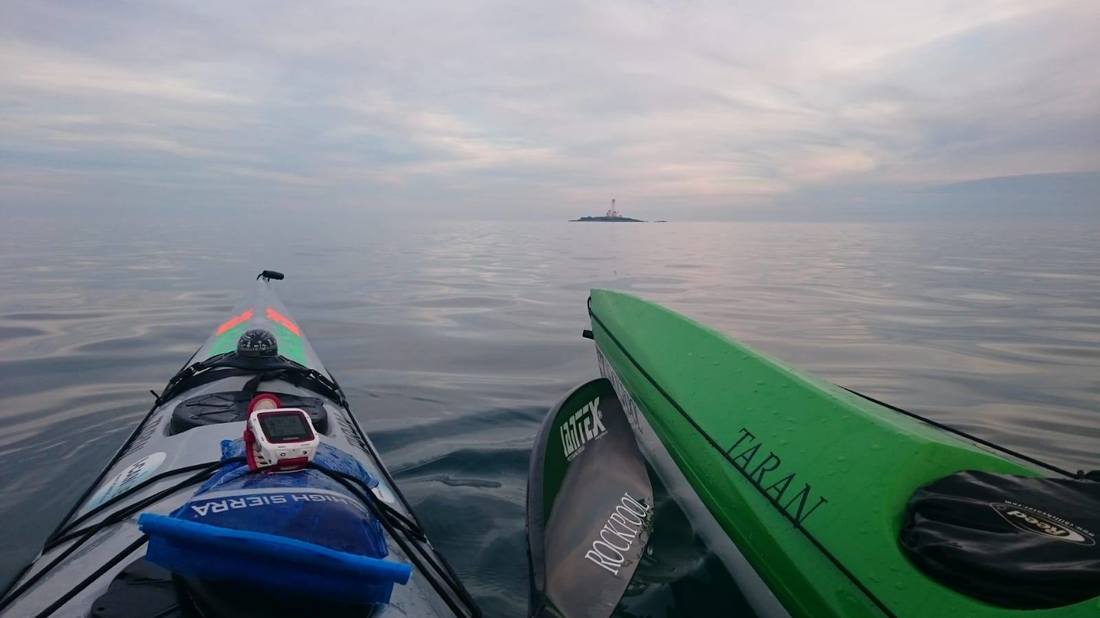 Kayak across the Irish Sea
