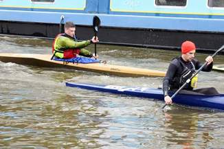 David Horkan Kayaking Devizes to Westminster 2015
