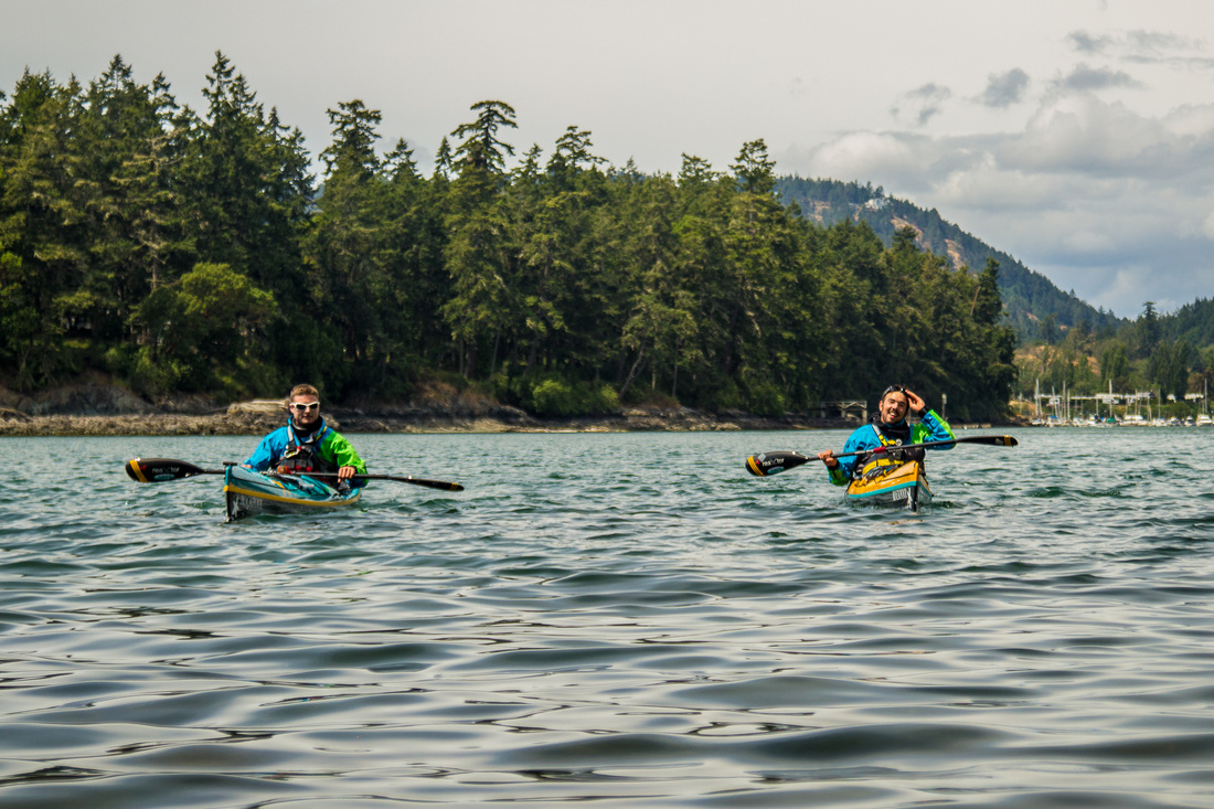 David Horkan and Joe Leach kayak around Vancouver Island 